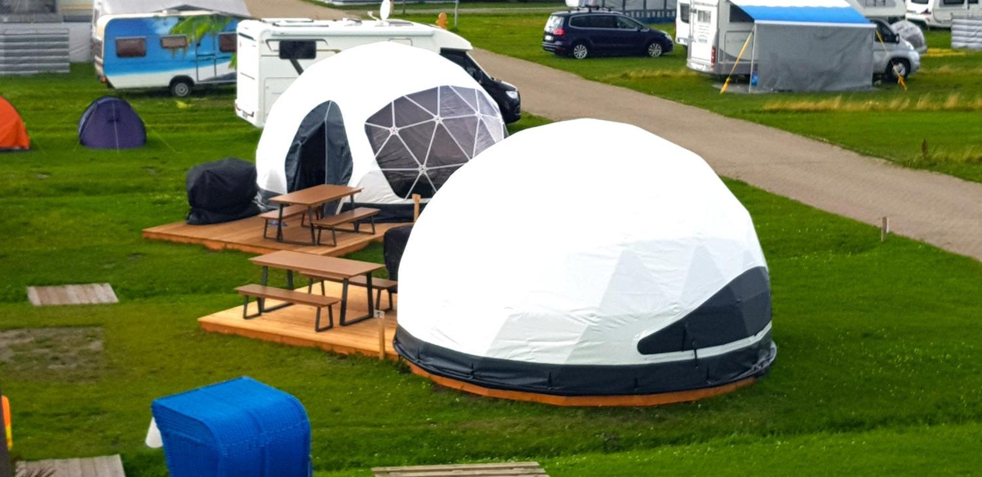 Lodge Camp Harlesiel Direkt Am Wattenmeer Wittmund Eksteriør billede